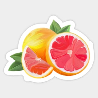 Fruit Sweet Oranges Sticker